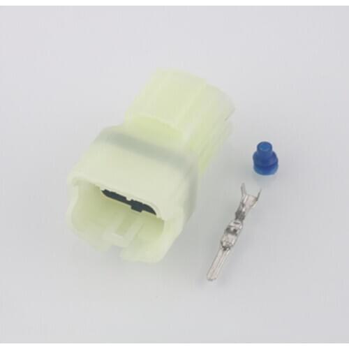 200 sets 6 Pin 6187-6801 Male Motorcycle Wire Connector Housing Electrical Plug Connectors DJ7065FA-2.2-11