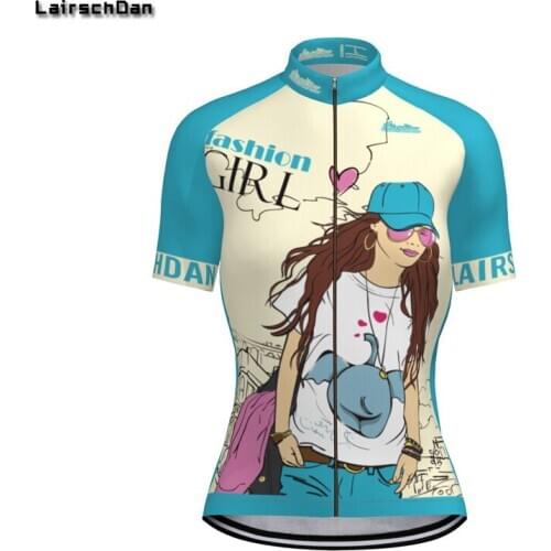 2020 LairschDan womans Mountain Bike Shirt Cycling Clothing Quick Dry MTB Jersey Bicycle T-Shirts camisa de ciclismo feminina