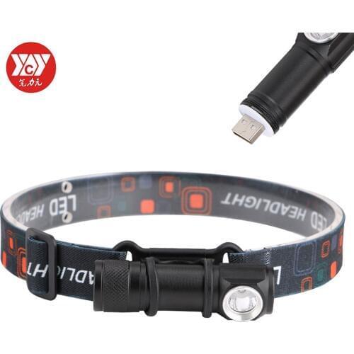 2in1 multifunctional USB headlight limagnetic lamp head torch headlamp flashlight XPE head lamp USB rechargeable with magnet