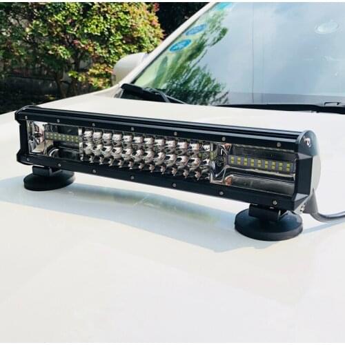 1set 12V 216W Wrok Light led bar LED lightbar with Magnetic for Truck Tractor SUV 4x4 Car Led Headlights Lighting Spot work bar