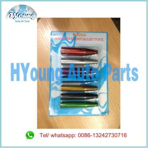 Auto A/C air conditioner oil seal / Shaft Seal Removal Tool Kit repair tool; shaft seal installed tool