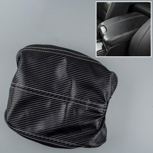 Car Armrest Box Cover Center Console Lid Case Cap Artifical Leather Fit For Honda Accord 2008 2009 2010 2011 2012