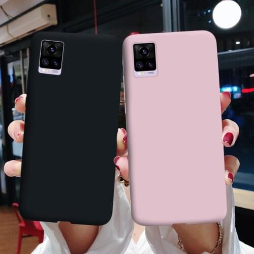 Phone Case For Vivo V20 SE V20 Pro Slim Silicone Case Candy Soft Back Cover Fo VivoV20 VivoV20SE V20SE V 20 V20Pro 6.44" Bumper