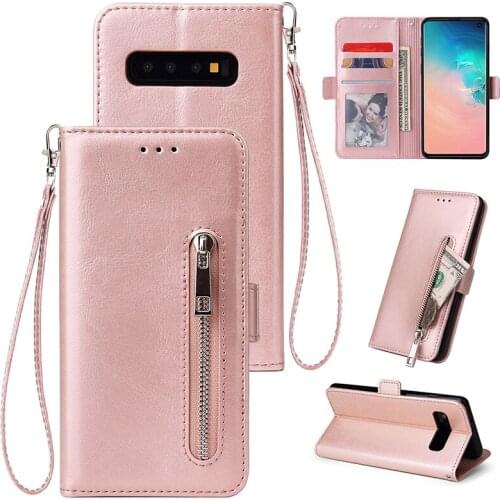 For Samsung Galaxy S20 S10 S9 Plus S20 Ultra S10E S10(5G) Lite Fashion Wallet Leather Case Flip Cover Mobile Phone Bag