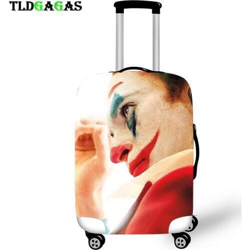 Joker Pattern Elastic Luggage Protective Cover Case For Suitcase Protective Cover Trolley Cases Covers Xl Travel Accessories 3D