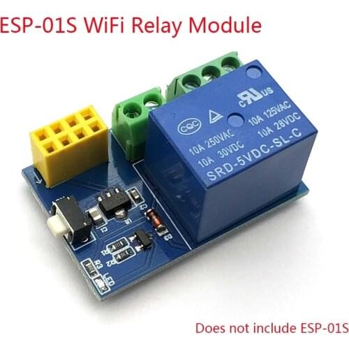 ESP8266 ESP-01 ESP-01S 5V WiFi Relay Module ESP-01S ESP01S Things Smart Home Remote Control Switch Phone APP (no ESP-01