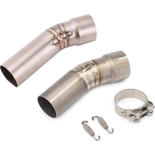 Motorcycle Exhaust Muffler Middle Link Pipe For BMW F800GS 2008 - 2017 ADV 2013-2017 F650GS F700GS