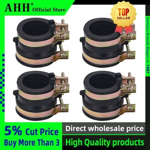 4 PCS Carburetor Carburetter Adapters interface Connector Glue For Honda CBR250 CBR250RR MC14 MC17 MC19 MC22 CB400 CB-1 CB400SF