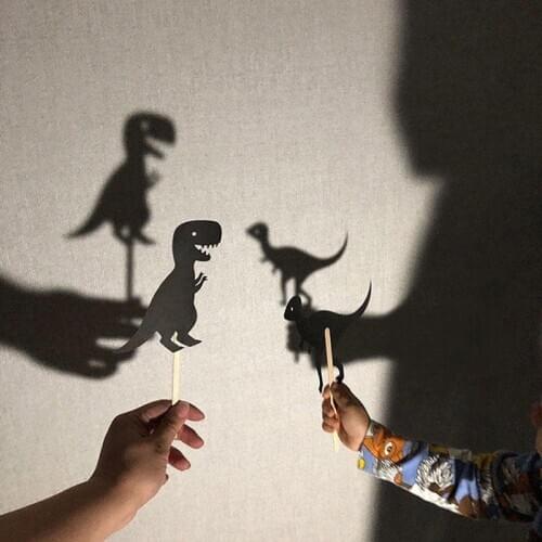 Montessori Shadow Educational Toy For Children Fun Parent-child Interactive Game Projection Storytelling Exercise Baby Expressio