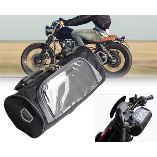 Motorcycle Front Bag Motorbike Frame Tools Storage Pouch Detachable Handbag