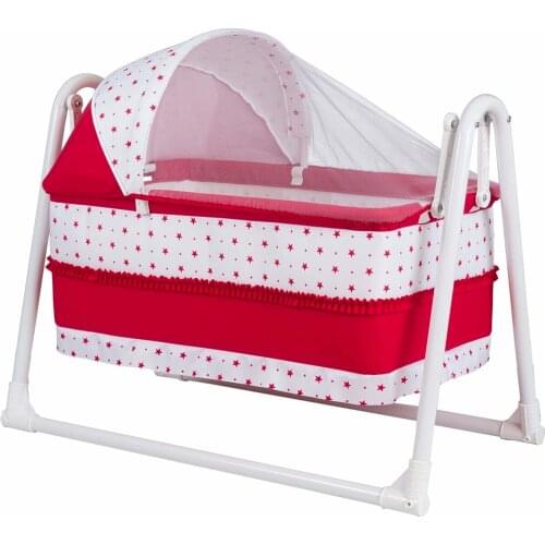 Luxury Baby Bed Basket Portable Cradle Crib Rocking Hanging Bassinet Mosquito net included R