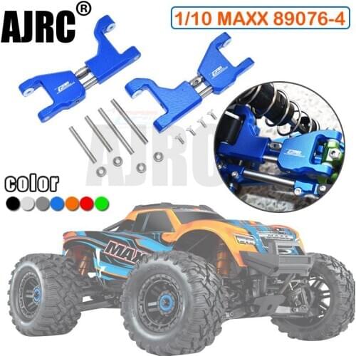 TRAXXAS 1/10 4s MAXX MONSTER TRUCK 89076-4 Stainless steel connecting rod+aluminum alloy upper swing arm Alternative #8929
