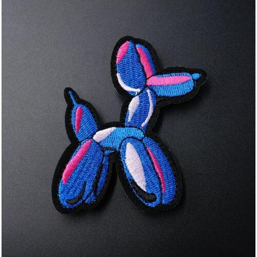Balloon Dog CAT WOLF TIHRT DIY Badge Embroidery Patch Applique Clothes Ironing Clothing Sewing Supplies Decorative Badges
