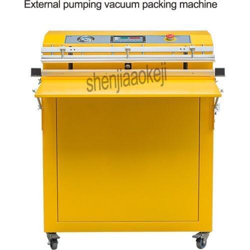 1PC VS-800E Household Sealing Machine 220V/110V External Pumping Vacuum Packaging Machine Commercial Vacuum Packing Machine