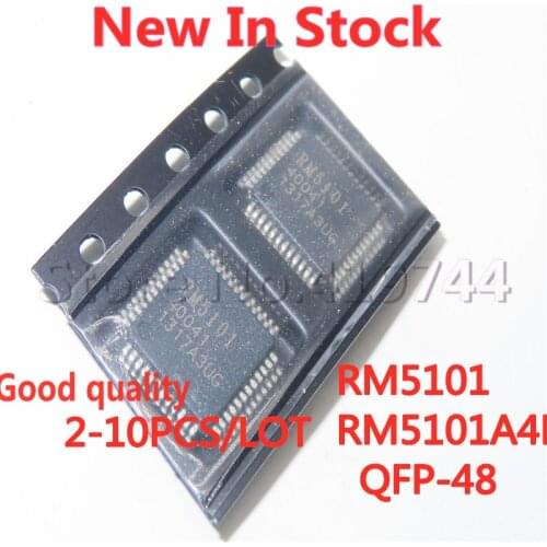 2-10PCS/LOT RM5101 RM5101A4R QFP-48 SMD LCD chip NEW In Stock