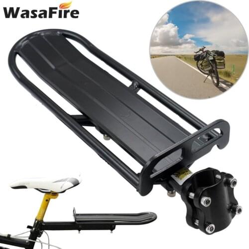 10KG Adjustable Bicycle Luggage Carrier Holder Aluminum Alloy Bike Mount Rear Seat Rack Cargo Rack Bicycle Accessories