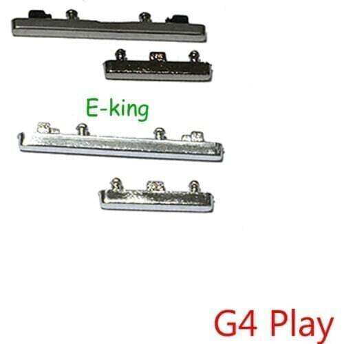 50PCS For Motorola Moto G4 Play / Plus Phone Housing Side Key Power Volume Button