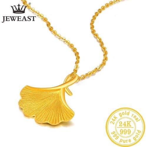 BTSS 24K Pure Gold Pendant Real AU 999 Solid Gold Charm Beautiful Trendy Classic Party Fine Jewelry Hot Sell New 2019