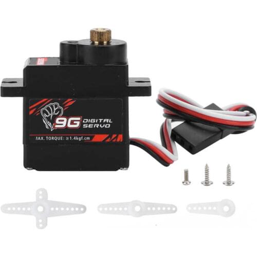 S0009M 9g Metal Gear Digital Servo Fit for 1/24 RC Fixed Wing Duct Plane Car Boat