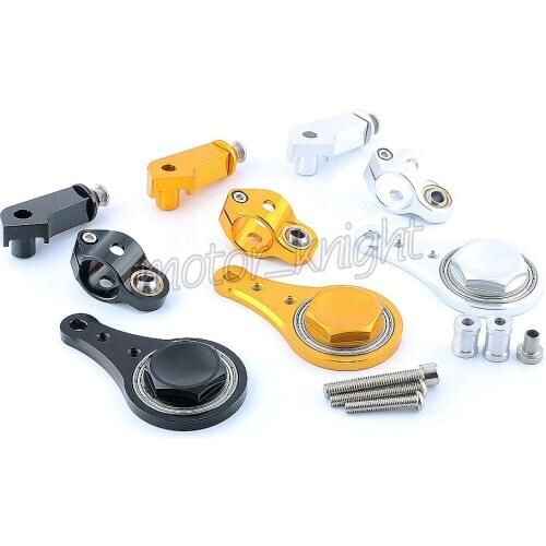 Damper Steering StabilizerLinear Reversed Safety Control Bracket Mount Kit for Kawasaki ZX636 ZX 6R 636 ZX6R ZX-6R 2005 2006