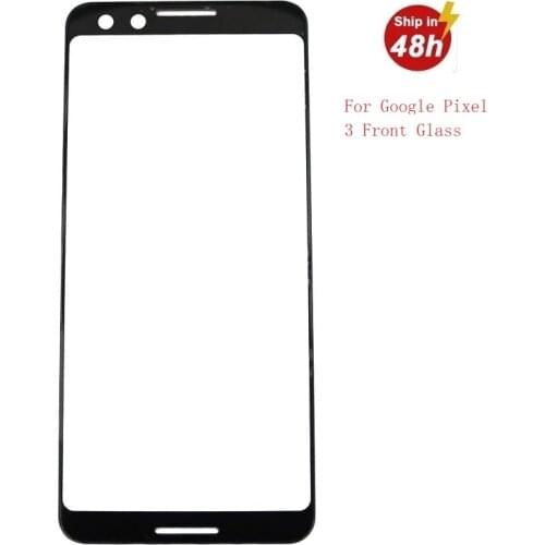 For Google Pixel 3 XL Pixel 4a pixel 4a 5G pixel 5 Front Glass Touch Screen Outer Panel Lens For Pixel 3a 3a XL Pixel 4 Pixel 4X