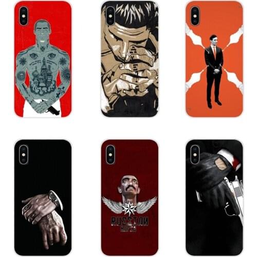 For Samsung Galaxy A5 A6S A7 A8 A9S Star J4 J6 J7 J8 Prime Plus 2018 Accessories Phone Skin Cover Russian Mafia groups rt Poster