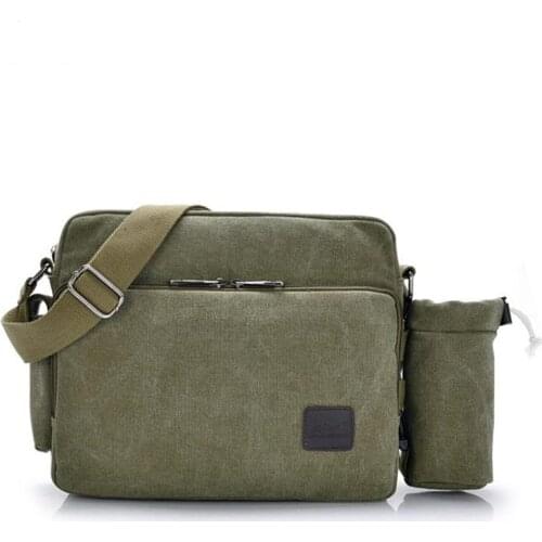 GUMUZI Fashion Shoulder Bags Large capacity mens Canvas Messenger Bags male shopping/travel Crossbody Bag Handbags Totes