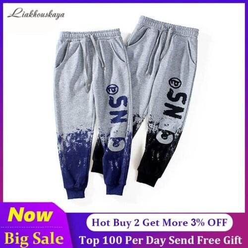 New Retail Sale Cotton Pants For 120-160cm Spring Autumn Boys Casual Sport Pants Jogging Enfant Garcon Kids Children Trousers