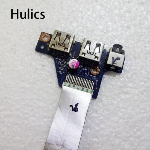 Hulics Original for Lenovo Z500 P500 Z500T Z400 P400 Z400T Laptop USB Cable Audio Sound Card Board VIWZ1_2 LS-9062P