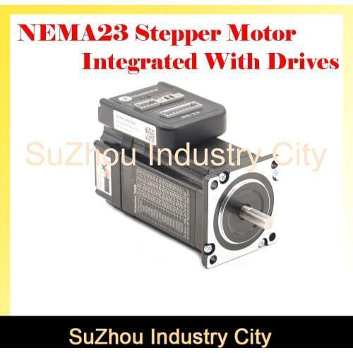 CNC NEMA 23 Integrated Stepper Motor with driver DIP switches 57 HS stepper motor with low heating and noise for CNC machine