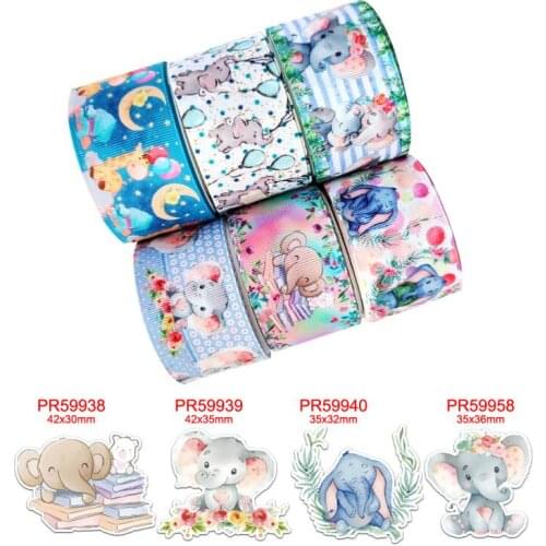 Cartoon Printed Grosgrain Ribbon 45365