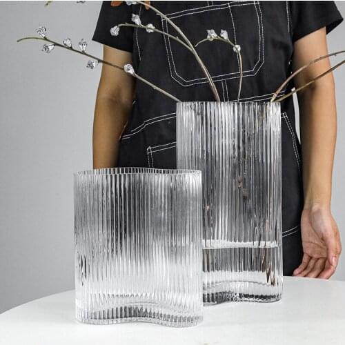 LISM Glass Flower Vases