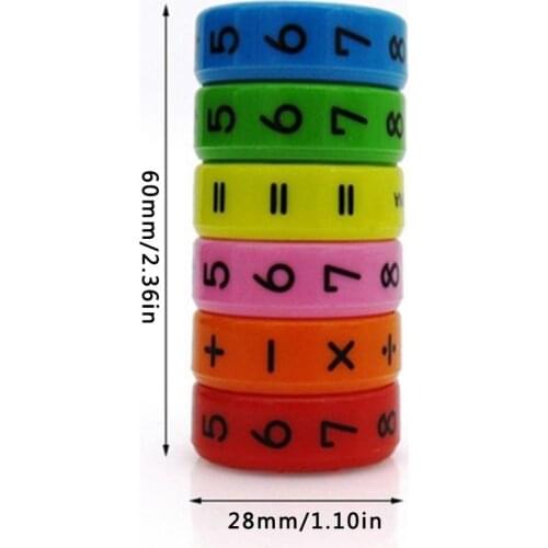 Magnetic Montessori Kids Preschool Educational Plastic Toys For Children Math Numbers DIY Assembling Puzzles Boys Girls Gifts