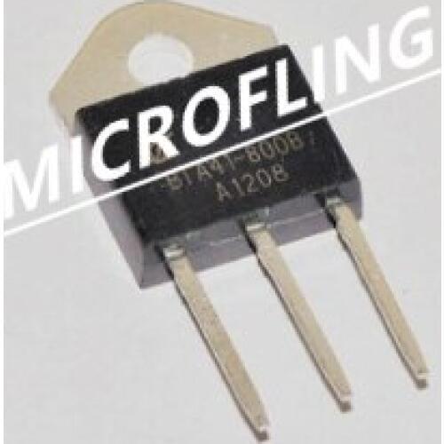 MICROFLYING5pcs BTA41-800B BTA41800B BTA41-800 BTA41 Triacs 40 Amp 800 Volt TO-3P