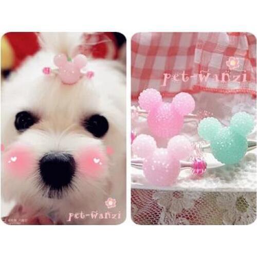 Candy color dogs cats Cute hair clip grooming pet dog hair accessories fashion pet hairpin suppy 50pcs
