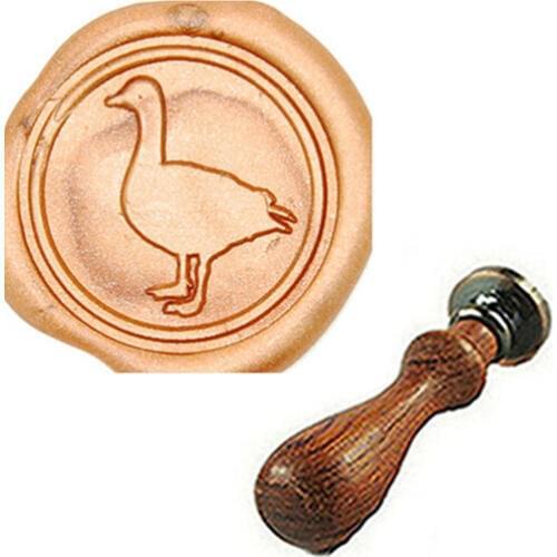 Duck Seal Wax Kit,Vintage Wax Badge Seal Stamp Kit Wax Set Tool Gift,custom