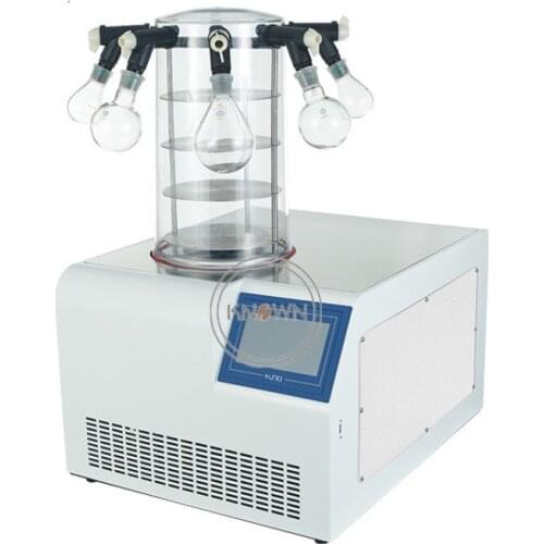 Small Desktop Vacuum Freeze Dryer Machine Multifunctional Dehydrator for Vegetables Fruit Cordyceps Medicinal Laboratory