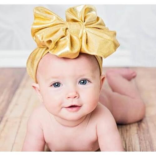 New 2019 Hair Accessories baby girl headband bow Big Bowknot Children Kids Head Wraps Accessories bandeau cheveux girl bows
