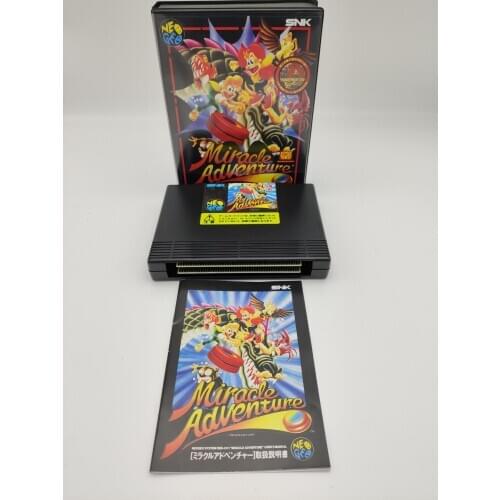 MIRACLE ADVENTURE JAPAN VERSION CONVERSION NEO GEO AES, Mvs, Snk,Snes,Megadrive,Ng Cd,Metal Slug,King Of Fighters