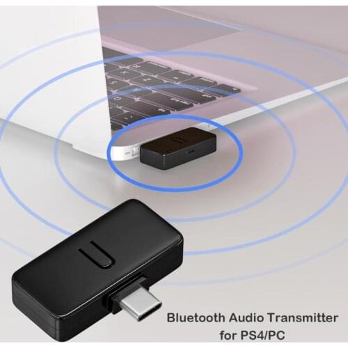 Durable Type-C Transmitter Wireless Type-C Audio Transmitter USB Adapter Converter for Switch PS4