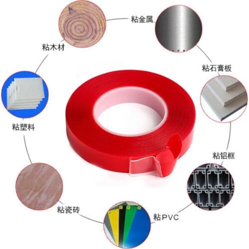 5M/10M/15M Transparent Silicone Double Sided Tape Sticker For Car High Strength No Traces Adhesive Sticker Living Nano tape