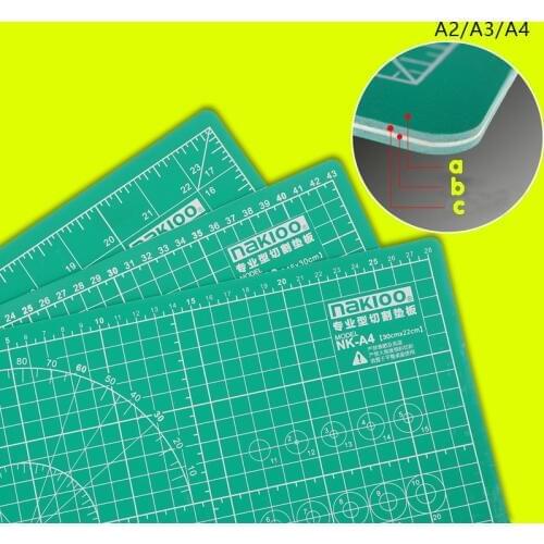 Cutting Pad A4 A3 A2 Student Diy Art Hand-carved Board On Both Sides Using 5 Layers Design 3mm Self-healing Cutting Board