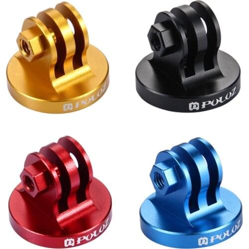 Camera Tripod Monopod Mount Adapter With 1/4'' Screw Hole For GoPro Hero 9 8 7 6 5 4 For DJI Osmo Action For Yi Mount Accessory