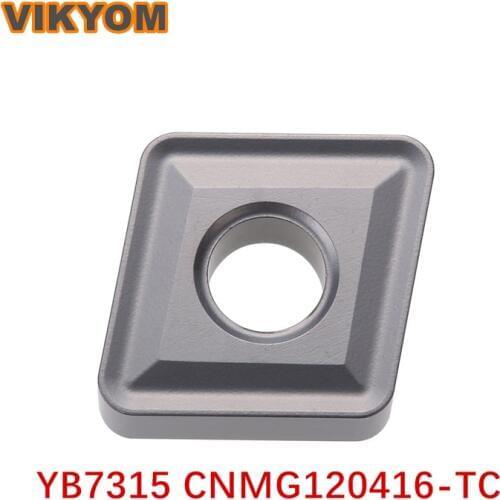 Lathe Tools Carbide Blade CNMG120416-TC YB7315 Carbide Inserts Cutting Tool CNC Turning Tool For Cast Iron
