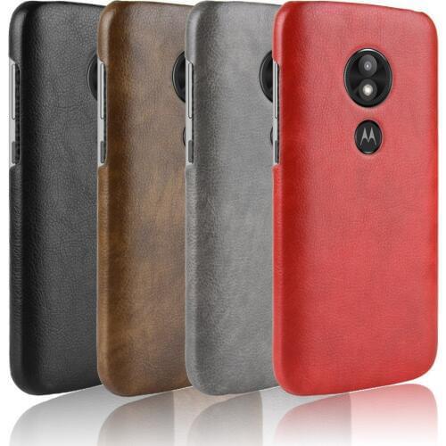 Slim Cases For Motorola Moto E5 Play 5.2 inch Case Litchi Skin Pattern PU Leather and PC Book Cover For Moto E5 Play Phone Case