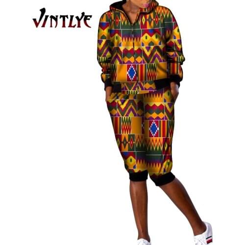 Afric women pant suit africa clothes Athleisure africa clothes women coat plus size woman cotton wax material WY5408