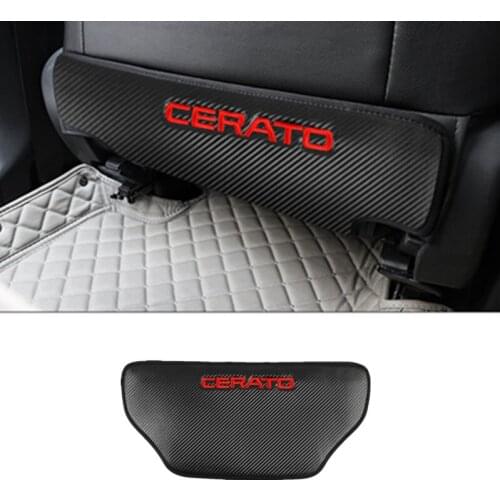1pcs Car Seat Back Anti-Kick Cushion Pad Rear Seat Passenger Anti-Dirty Kick Pad for KIA Cerato k3 Cerato 2 Cerato 3 Accessories