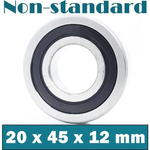 204512 Non Standard Ball Bearings ( 1 PC ) Increase Height of 6004 Outer Ring 204512RS 204512-2RS Bearing Size 20*45*12 mm