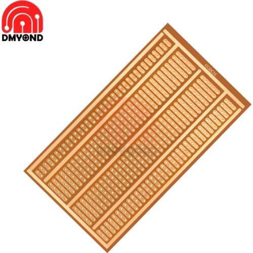 5PCS 5*10 5x10 5x10cm Single Side Wholesale Universal Solderless PCB Test Copper Prototype Paper Tinned Plate Joint holes