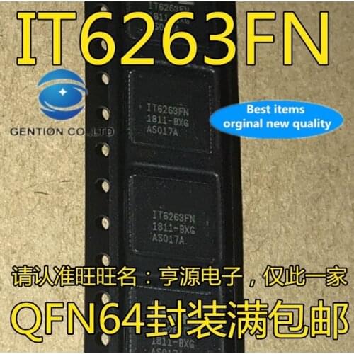 5PCS IT6263 IT6263FN IT6263FN-BXG liquid crystal chip in stock 100% new and original
